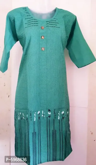 Latest Beautiful Rayon Stitched Kurta for Women