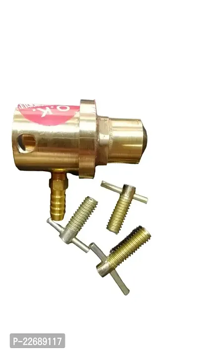 High Pressure LPG Gas Regulator - Brass Adapter - Industrial Use Only - 1 Piece-thumb0