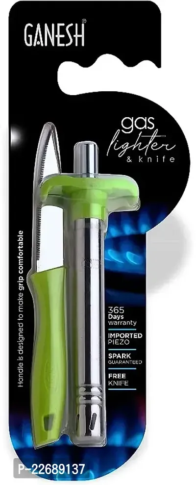 Kitchen Gas Lighter for LPG and PNG Gas Stove Ignition GREEN-thumb0