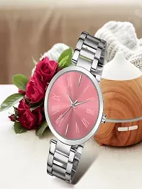 Stylish Stainless Steel Analog Watches For Women-thumb2