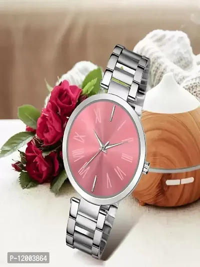 Stylish Stainless Steel Analog Watches For Women-thumb3