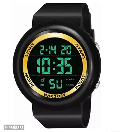 Stylish Silicone Analog And Digital Watches For Men-thumb0