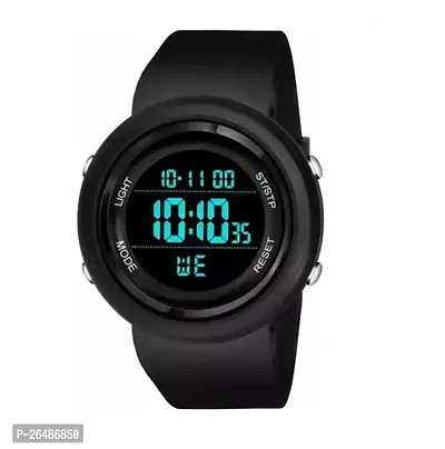 Stylish Silicone Analog And Digital Watches For Men-thumb0