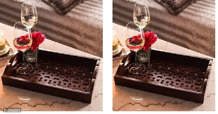 Classic Serving Tray Set Of 2