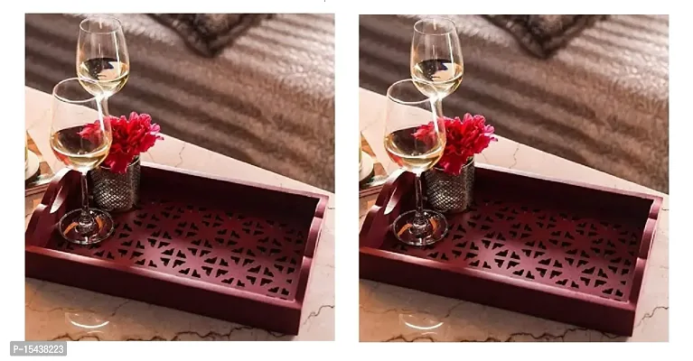 Classic Serving Tray Set Of 2