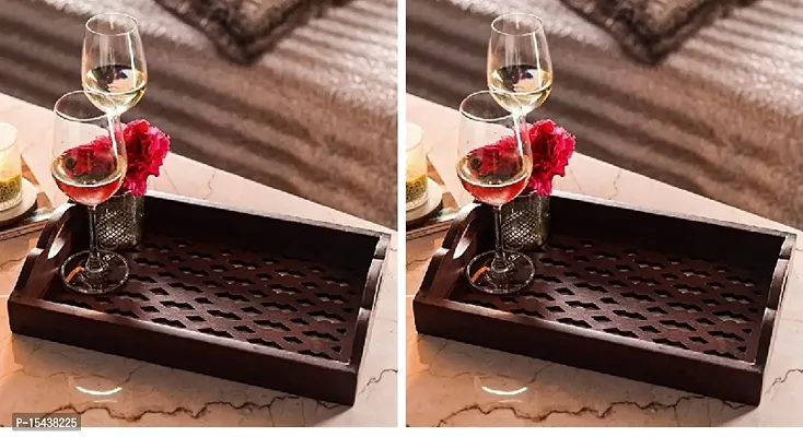 Classic Serving Tray Set Of 2