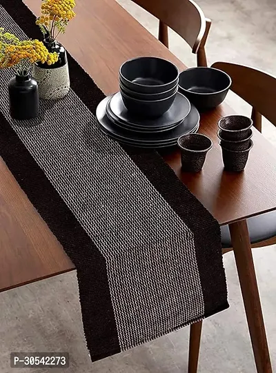 Cotton Dining Table Runner Reversible Washable 6 Seater (13x72 Inch)-thumb0