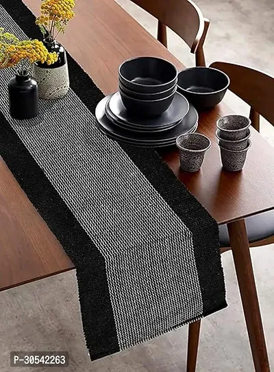 Cotton Dining Table Runner Reversible Washable 6 Seater (13x72 Inch)-thumb0