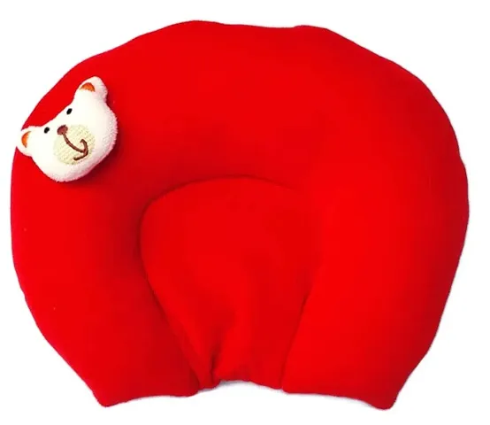 Soft Neck Supporting C Shape Solid Baby Mustered Pillow
