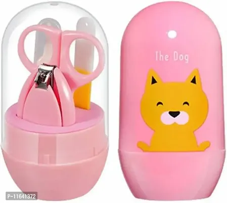 Buy Pink Color Bathing & Grooming Baby Grooming Kit with Nail Clipper,  Scissor, File and Tweezer, Pink Bathing & Grooming for Unisex Jollee
