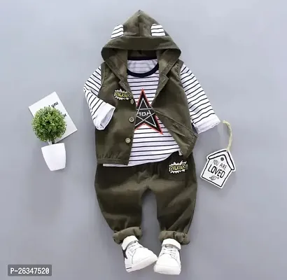 Classic Printed Clothing Set for Kids Boy-thumb0