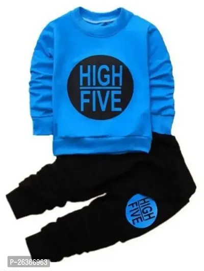 FKS HIGH FIVE  FULL T-SHIRT PANT (BLUE AND BLACK)-thumb0