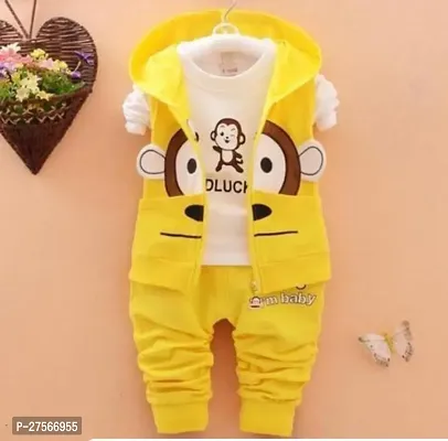 Classic Printed 3 Piece Clothing Set for Kids-thumb0