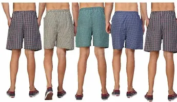 Pack of 5 Checkered Men Boxer-thumb1