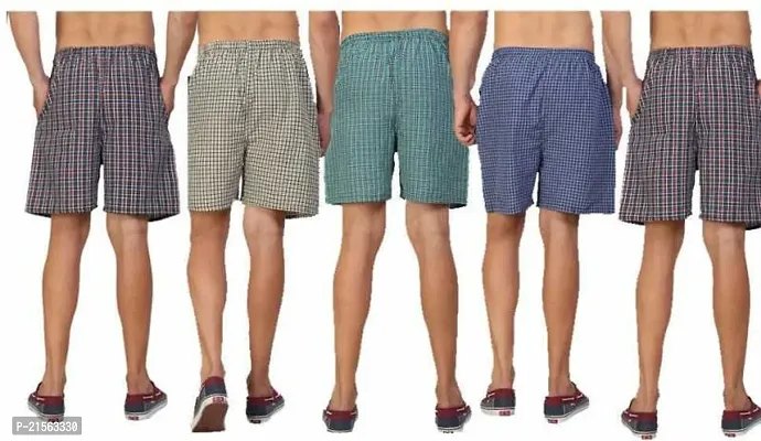 Pack of 5 Checkered Men Boxer-thumb2