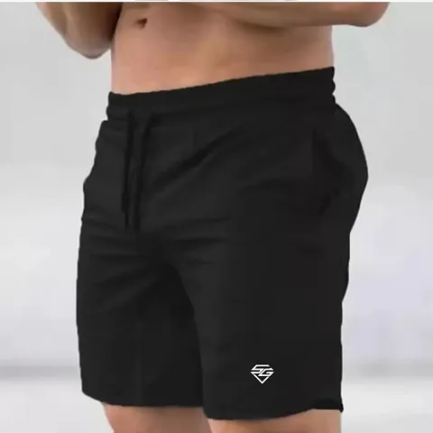 Cotton Blend Regular Fit Sports Shorts