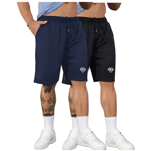 Newly Launched Polyester Blend Shorts for Men 