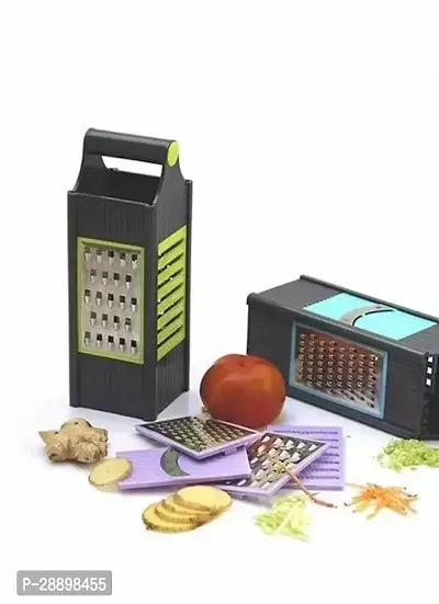 4 In 1 Slicer  Grater for vegetable Multicolour