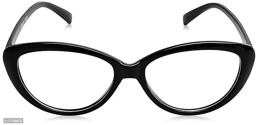 Blue Ray Blocker Anti Blue Rays Full RIM Cat Eye Glasses For Women And Girls (Black)-thumb0