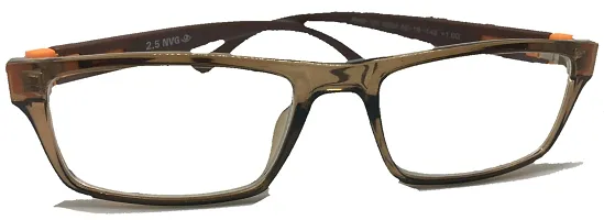 (Reading Glasses Brown Color (+1.00 to +3.00) (+1.00 Dioptre)-thumb2