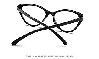 Blue Ray Blocker Anti Blue Rays Full RIM Cat Eye Glasses For Women And Girls (Black)-thumb2