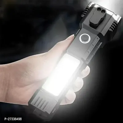 Portable  Rechargeable Long Distance Beam Range with Power Bank Torch Torch-thumb0