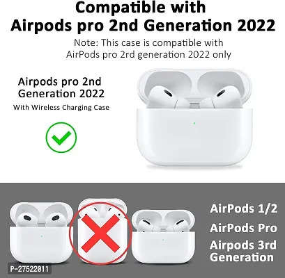 Silicone Made Airpods Pro 2nd Generation Case Protection with Herness-thumb4