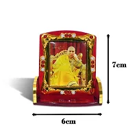 Jai Guruji Swaroop Photo Arylic for Car Dashboard/ Office Desk/ Table/ Home-thumb1