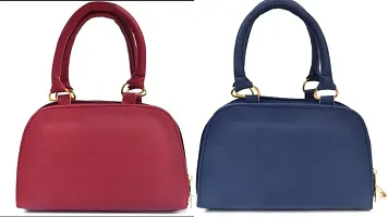 DaisyStar Women Handbag - Combo of 2 (Red  Blue)-thumb3