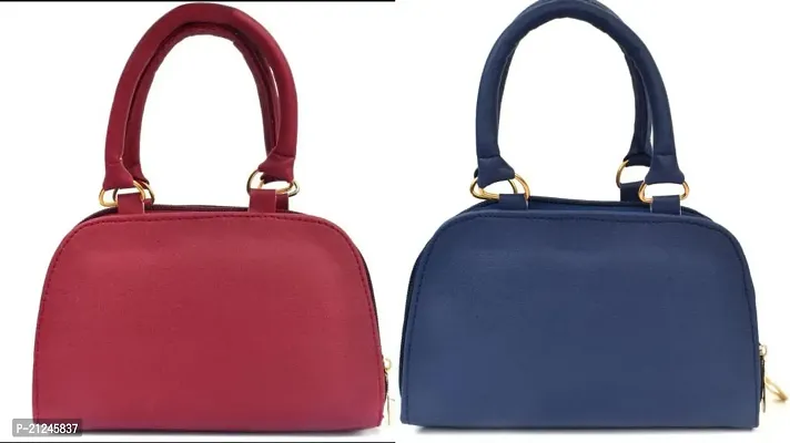DaisyStar Women Handbag - Combo of 2 (Red  Blue)-thumb4