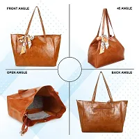 DaisyStar Women Fashion Handbags Tote Purses Stylish Ladies Women And Girls Handbag for Office Bag Ladies Travel Shoulder Bag Tote for College Girls Ruddy Brown_Handbag_53-thumb3