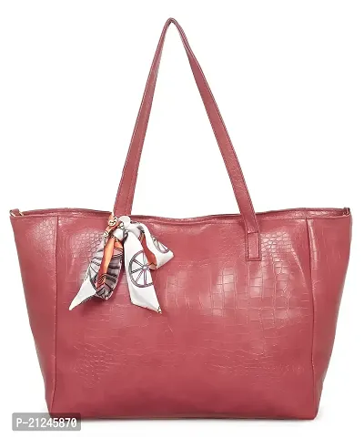 DaisyStar Women Fashion Handbags Tote Purses Stylish Ladies Women and Girls Handbag for Office Bag Ladies Travel Shoulder Bag Tote for College Girls Dirty Pink_Handbag_51-thumb0