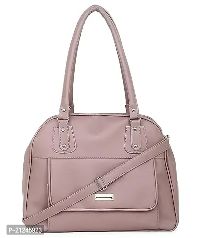 DaisyStar always Women Fashion Handbags Tote Purses Stylish Ladies Women and Girls Handbag for Office Bag Ladies Travel Shoulder Bag Tote for College Girls Sand Pink_Handbag_92 (Peach)
