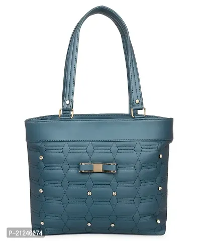 DaisyStar Women Fashion Handbags Tote Purses Stylish Ladies Women And Girls Handbag for Office Bag Ladies Travel Shoulder Bag Tote for College Girls Marble Blue_Handbag_36-thumb0