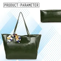 DaisyStar Women Fashion Handbags Tote Purses Stylish Ladies Women And Girls Handbag for Office Bag Ladies Travel Shoulder Bag Tote for College Girls Rangoon Green_Handbag_52-thumb3