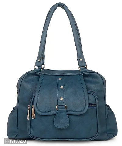 Stylish PU Self Pattern Handbags For Women
