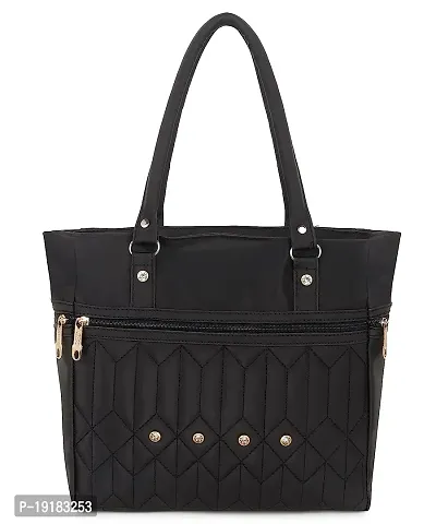 Stylish PU Self Pattern Handbags For Women