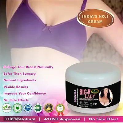 Essential Big Lady Herbal Breast Cream For Breast Beautiful Shape Tone Ups Chest Growth Balances Body Size-thumb0