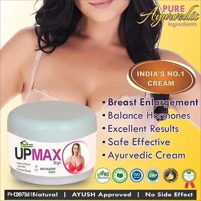 Essential Up Max Herbal Breast Cream For Breast Beautiful Shape Tone Ups Chest Size Firming  Tightening