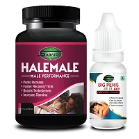 Essential Halemale  Big Penis Capsule With Sex Power Oil For Ling Booster Long Time Sex Power Powerfull Men Formula More Stamina-thumb1