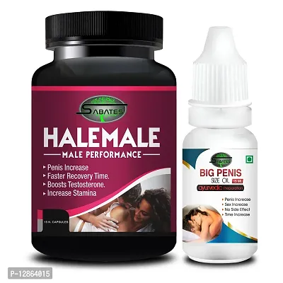 Essential Halemale  Big Penis Capsule With Sex Power Oil For Ling Booster Long Time Sex Power Powerfull Men Formula More Stamina-thumb2