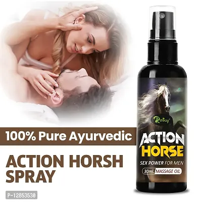 Essential Action Horse Spray Sex Oil Sexual Oil Ling Long Oil For Longer Bigger Orgasm - More Long Size