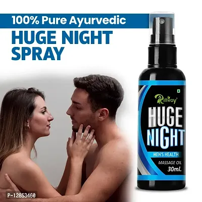 Essential Huge Night Spray Sex Oil Sexual Oil Ling Long Oil For Longer Bigger Orgasm - More Stamina