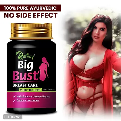 Essential Big Bust Breast Capsule To Increase Your Chest Beautiful Figure Uplifts Women Size By Two Cups Balance Harmone-thumb0