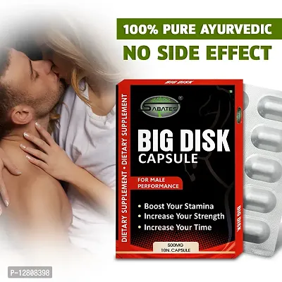 Essential Big Disk Capsule Sexual Capsule For Long Sex Power Sexual Stamina Capsule Sex Capsule Reduce Sexual Disability Full Energy-thumb0