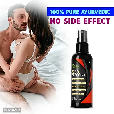 Essential Sex Time Spray Sexual Oil For Power Performance Increase Male Sex Desire Sex Oil To Reduce Sex Problems Boosts More Energy-thumb0