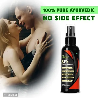 Essential Sex Time Spray Sexual Oil For Power Performance Increase Male Sex Desire Sex Oil Removes Sex Problems Boosts More Stamina-thumb0