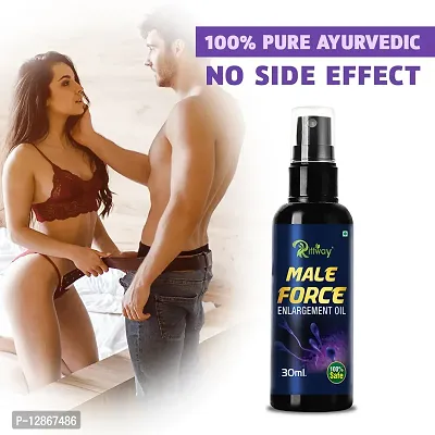 Essential Male-Force Lubricant Sexual Spray Oil For Increase Sex Desire Long Sex Power Reduce Sex Problems Massage Gel For Men-thumb0