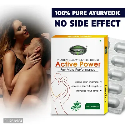 Essential Active Power Capsule Sexual Capsule For Long Sex Power Sexual Stamina Capsule Sex Capsule Removes Sex Problems Boost Extra Stamina-thumb0