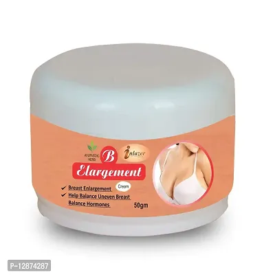 Essential B-Enlargment Ayurvedic Breast Cream For Increase Your Breast Size Tighten Breast Growth For Uplifts Women Chest Muscles Uneven Body Shape-thumb0